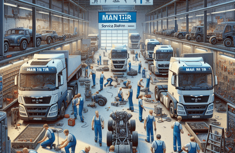 Serwis TIR-ów MAN: Kompleksowy przewodnik po usługach i konserwacji ciężarówek MAN