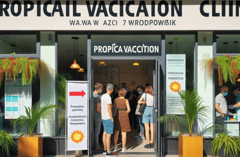 Szczepienia tropikalne w Warszawie – gdzie się zaszczepić przed egzotyczną podróżą?