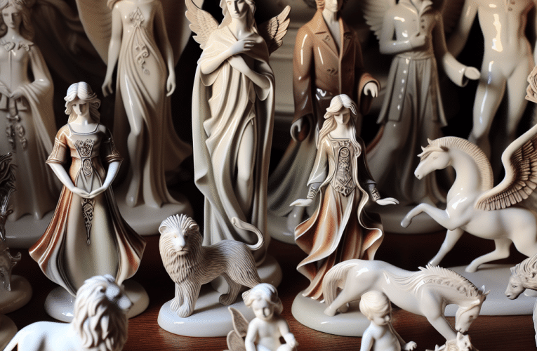Figurki porcelanowe Ćmielów – jak dbać o zabytkowe porcelanowe skarby?