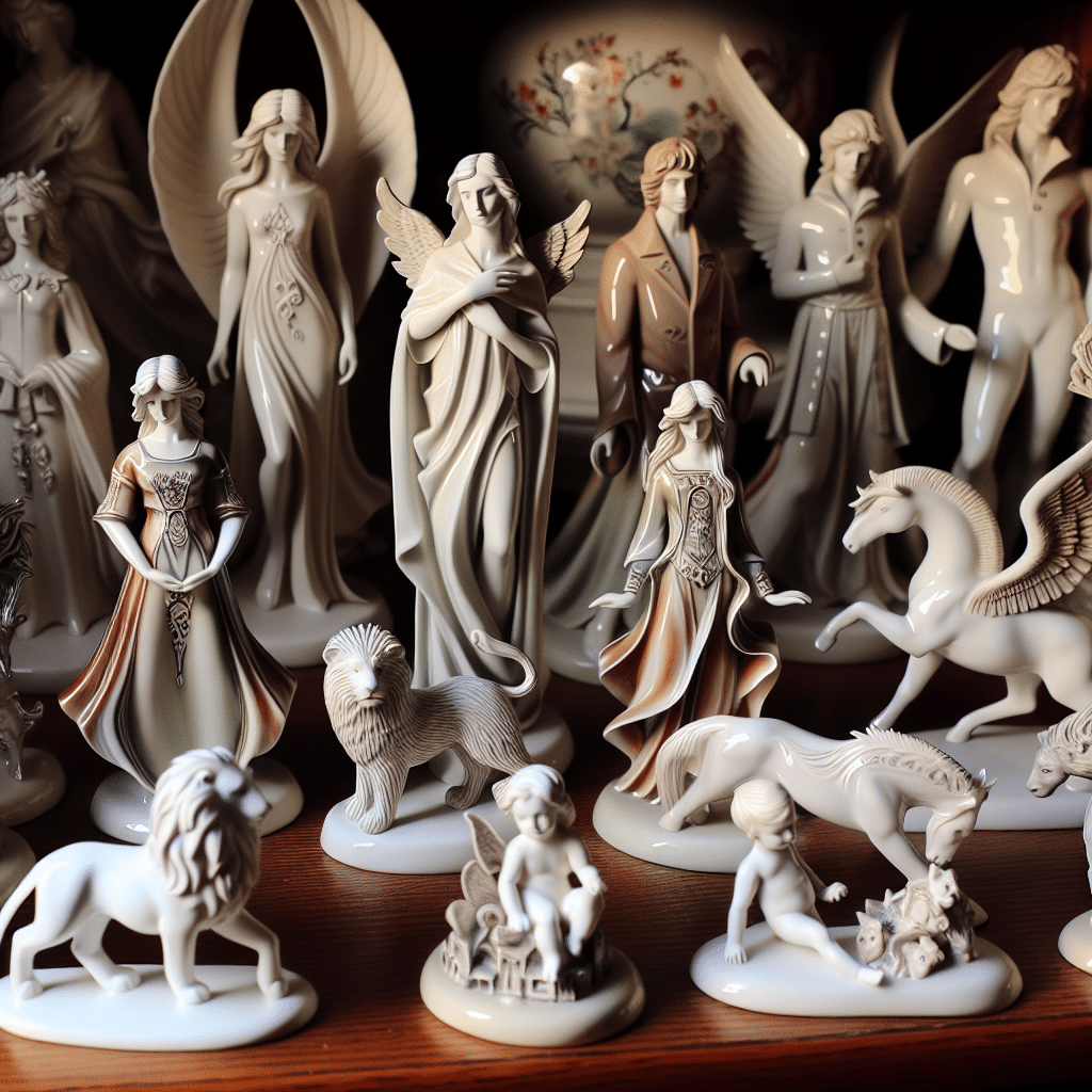 figurki porcelanowe ćmielów