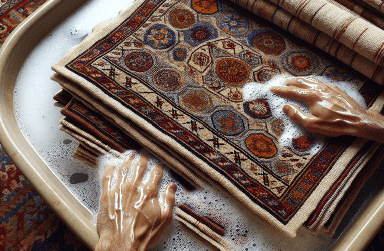 Pranie dywanów ręcznie tkanych: Domowe sposoby na czystość bez uszkodzeń