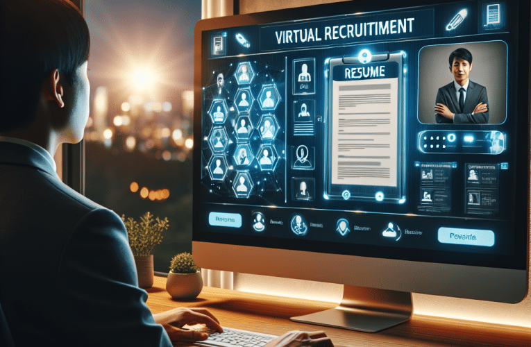 Rekrutacja online: Jak skutecznie przeprowadzić proces selekcji pracowników w erze cyfrowej?