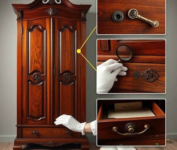 Jak sprawdzić autentyczność antycznej szafy przed zakupem?