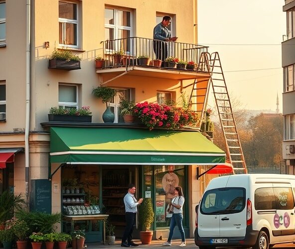 Który sklep ogrodniczy w Warszawie oferuje serwis balkonów?