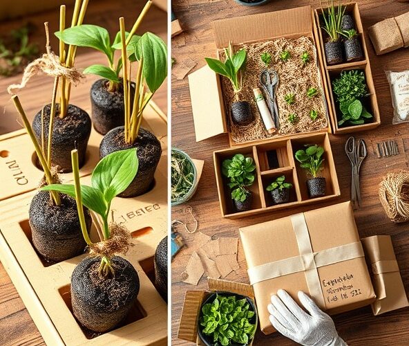 Jak pakować sadzonki w sprzedaży roślin do ogrodu, by nie ucierpiały?