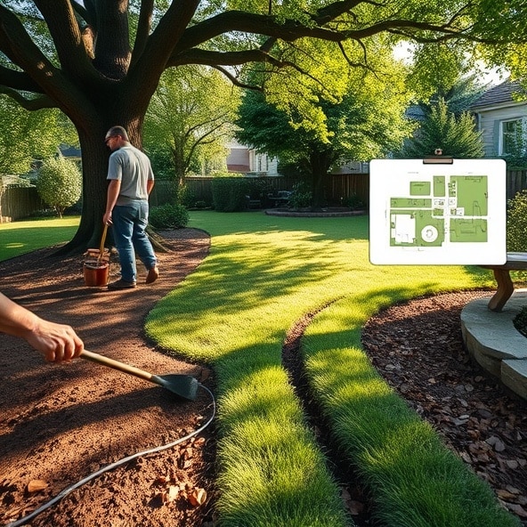 zakładanie trawników podkowa leśna