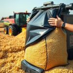 pakowanie sieczki z kukurydzy