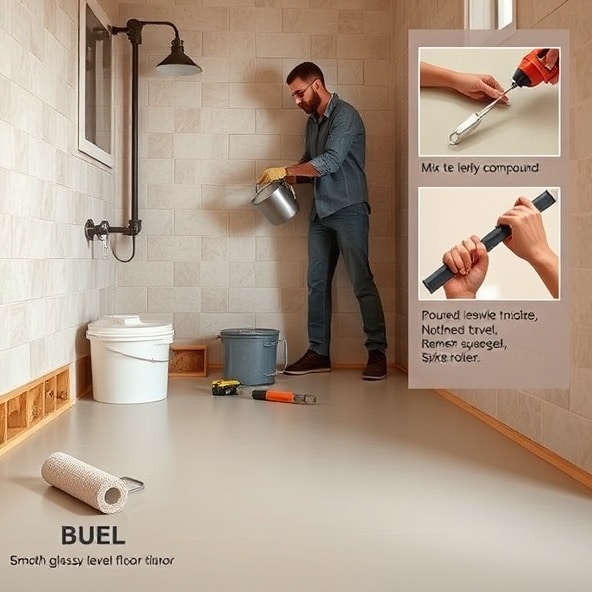 posadzki samopoziomujące wykonanie