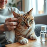 krople dla kota na ropiejące oczy