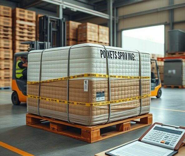 Jak obliczyć koszty wysyłki paletowej materaca kieszeniowego 140×200?