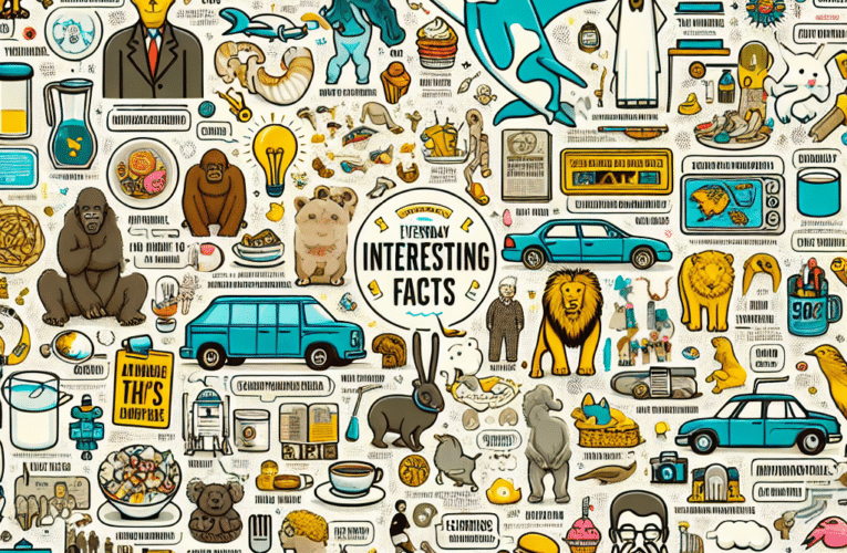 Codzienne ciekawostki które wzbogacą Twoją wiedzę na każdy temat