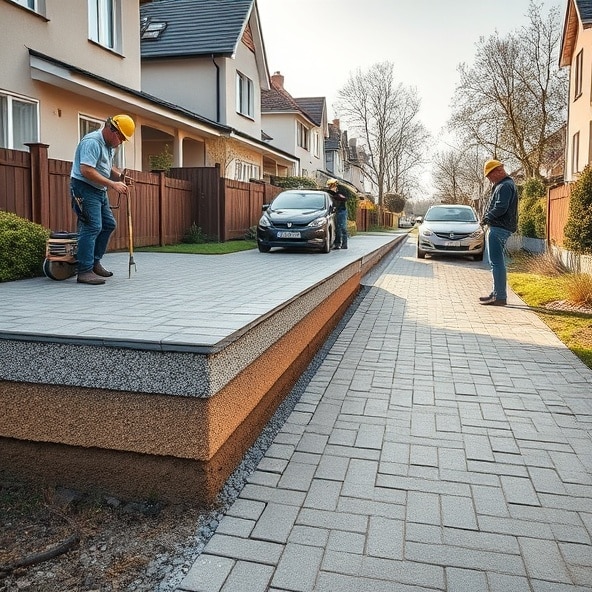 kostka brukowa błonie